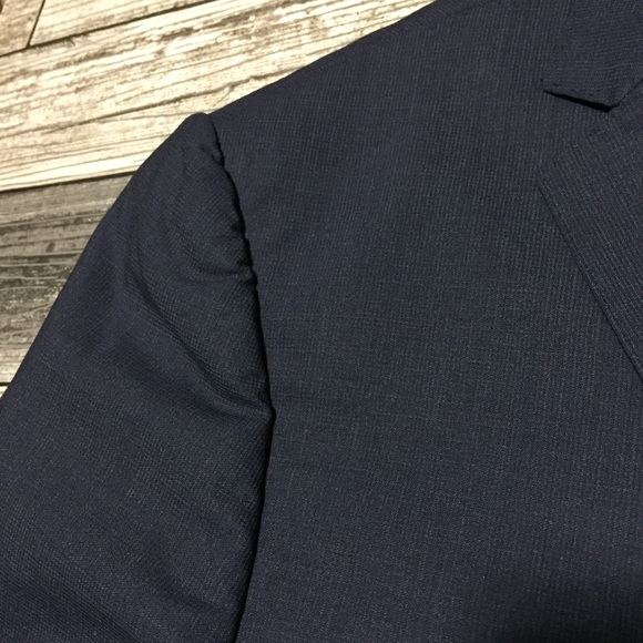 Z Zegna Wool Blazer Jacket Men’s EU 52 US 42 Blue 2 Button (Read Desc) - Picture 14 of 14